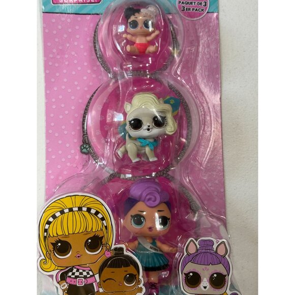 LOL Surprise 3 Pack Figures Dolls & Pets Gift Set – New Sealed - Picture 2 of 3
